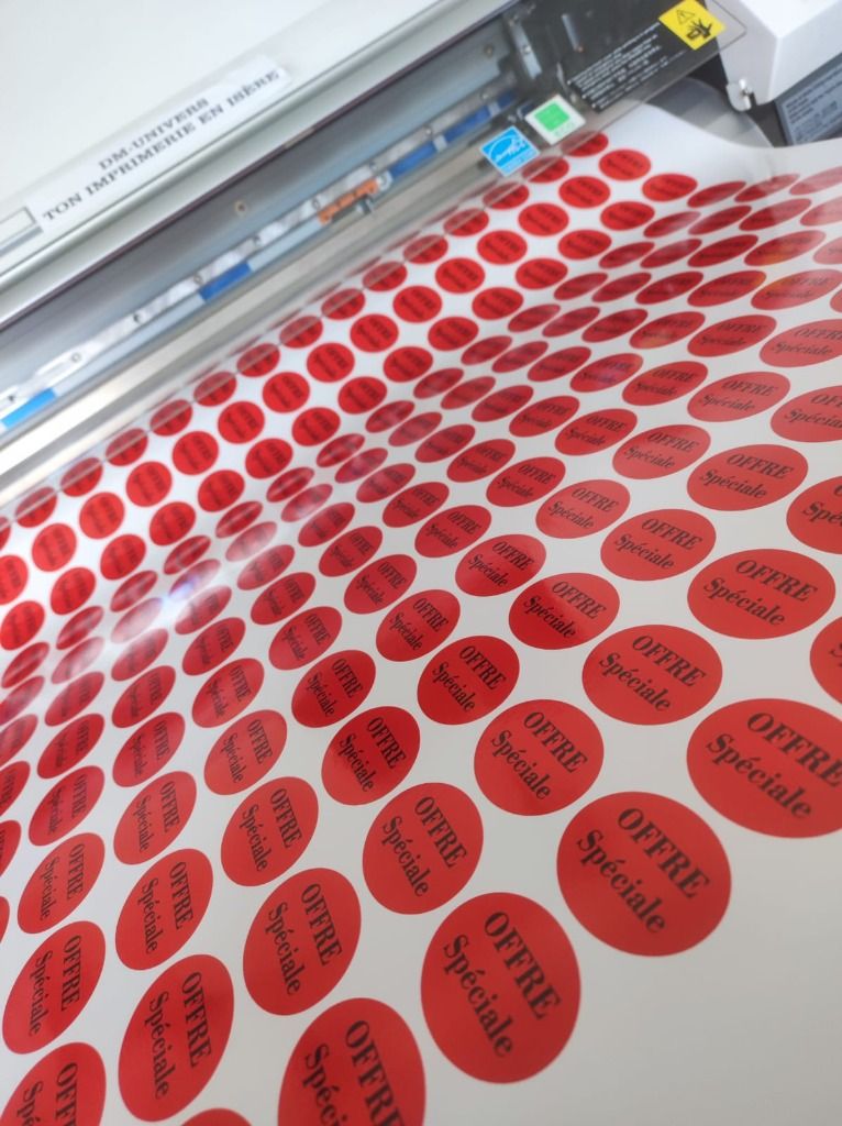Impression stickers - Autocollants