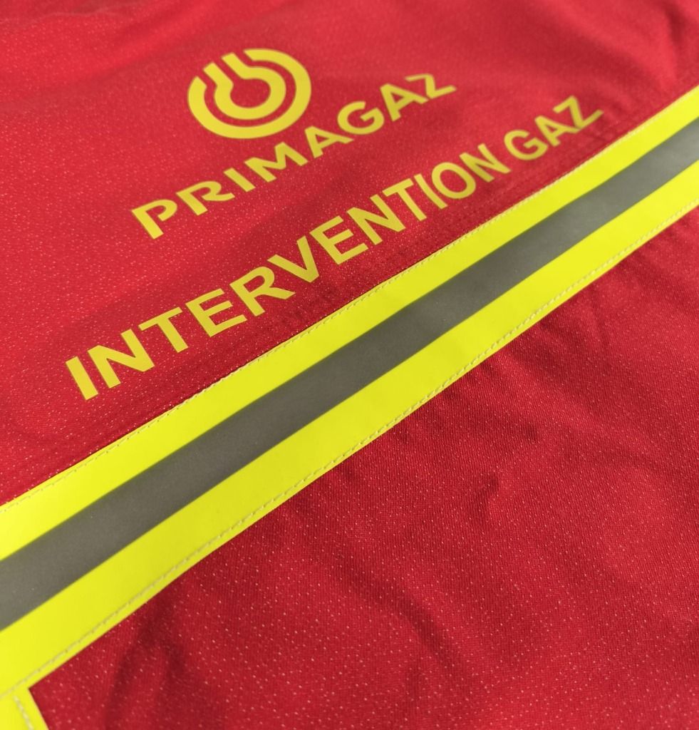 Impression veste Primagaz Isère Savoie