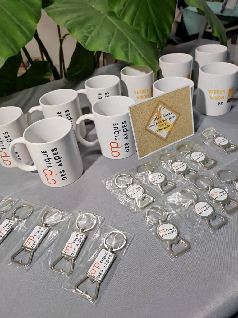 Impression Mugs & porte clés