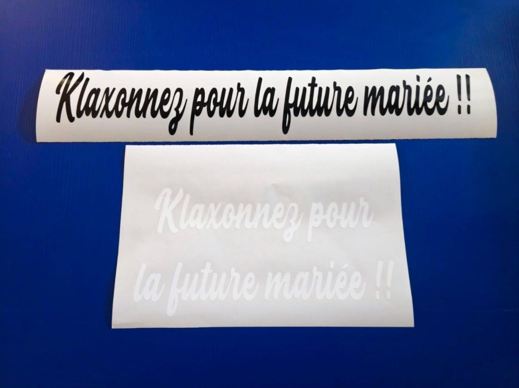 Impression stickers - Autocollants