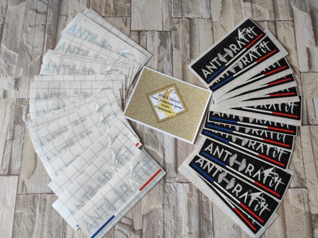 Impression stickers - Autocollants