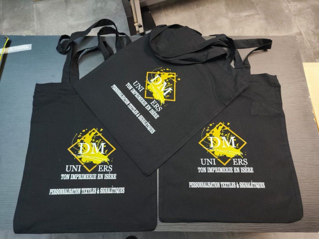 Impression tote bags