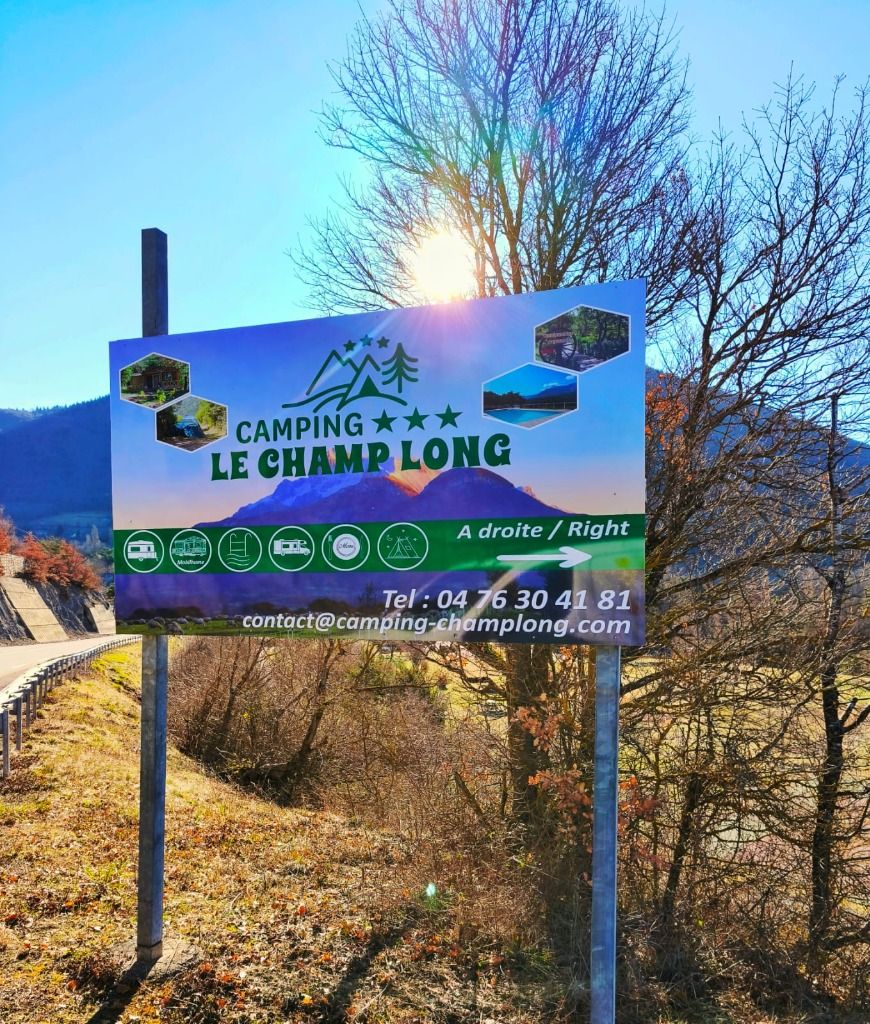 Création design & Impression panneau publicitaire